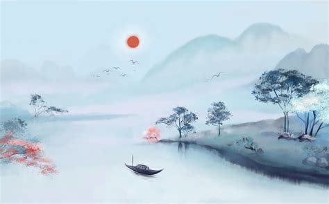 古风古风景图片