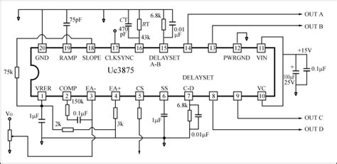 用UC3875等组成的1000W全桥软开关电源IC移相控制系_电路图介绍