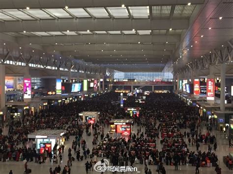 上海虹桥火车站多趟列车晚点 3万旅客滞留[组图]_图片中国_中国网