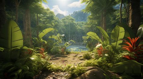 50张精美的森林和热带雨林CG风景欣赏 - 设计之家