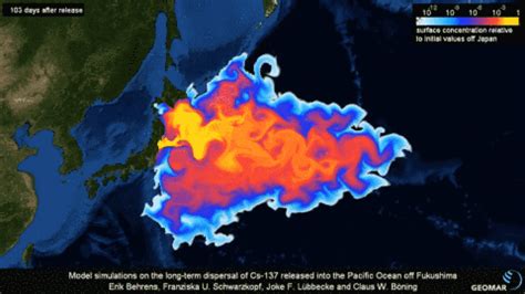 福岛核废水将于何时到哪里？——清华大学团队的模拟结果 - 中国核技术网