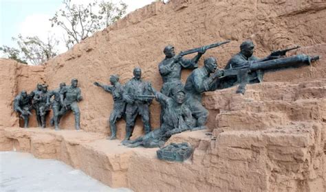 “沂蒙情”雕塑园在山东孟良崮战役遗址落成 - 植保 - 园林网
