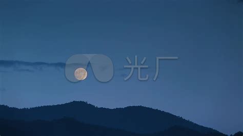 山、月亮、天空 - 免费可商用图片 - cc0.cn