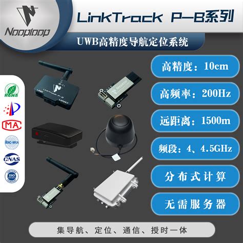 LinkTrack P-B UWB高精度导航定位室内外测距模块空循环Nooploop 产品关键词:uwb室内高精度导航