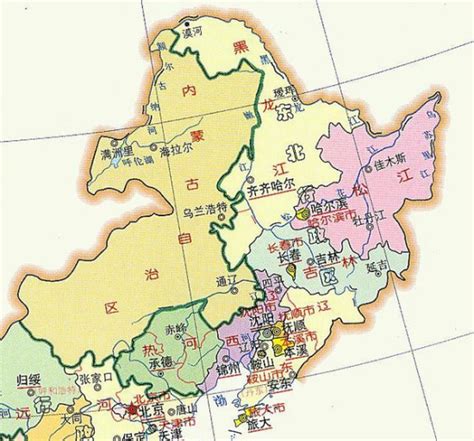 东北三省的位置范围练习题及答案-甘肃初中地理期中-组卷网