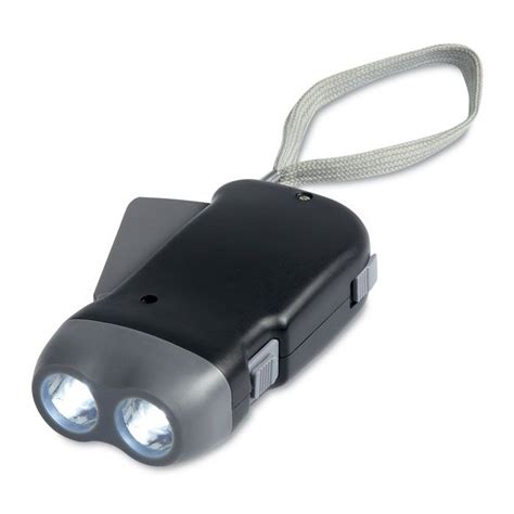 Promotional Robin 2 LED Dynamo Torch from Fluid Branding | Torches