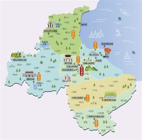 江苏旅游地图图片