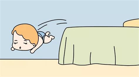 孩子坠床了之后要怎么处理 孩子从床上坠落正确处理方法 _八宝网