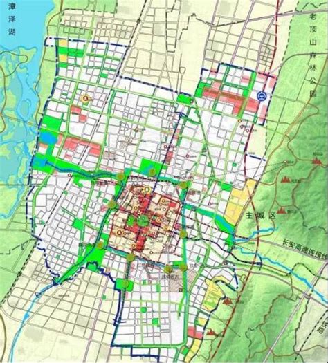 2020年长治规划图,长治规划,长治市城南规划图_大山谷图库