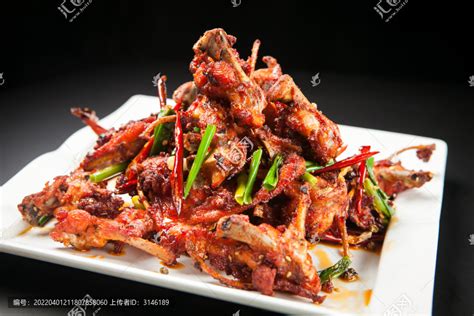 辣炒鸡架,中国菜系,食品餐饮,摄影素材,汇图网www.huitu.com
