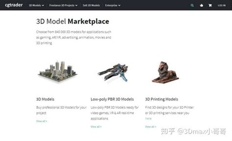 这10个免费3D模型网站你值得收藏！_cgwang_绘学霸