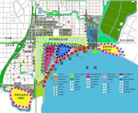 武汉市北湖产业生态新城滨湖蓝城启动区城市设计 – 规划圈
