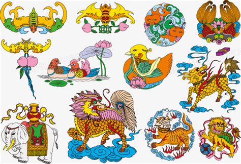 中国吉祥图案图片