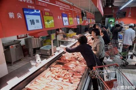 北京开卖补贴猪肉 每斤价格下调2.5元(图)_手机新浪网