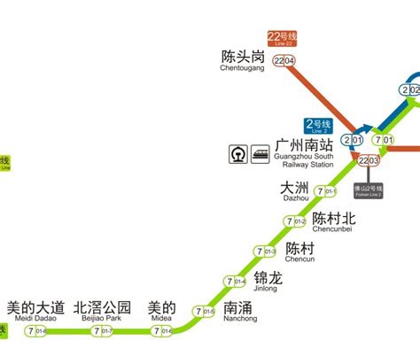 广州地铁7号线顺德段站名正式公布!快来看_房产资讯_房天下