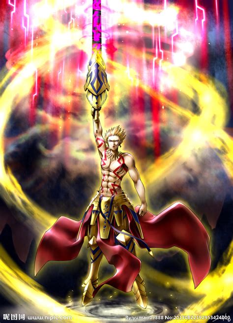 吉尔伽美什Caster英雄王05EX&#183;对界宝具~图片