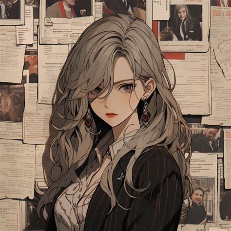 头像甜美女生港风动漫版