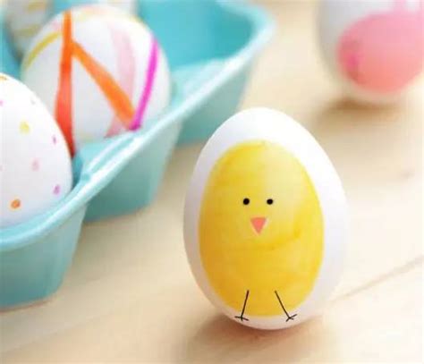简单可爱的鸡蛋画手绘DIY