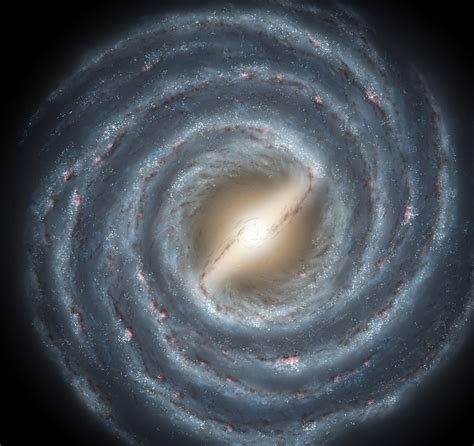 银河系有多大?|银河系|中心|太阳系_新浪新闻