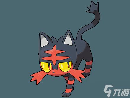 779.火斑喵2(炎热喵)火属性~闪焰冲锋图片