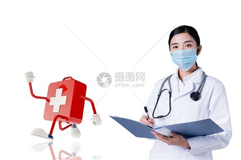 夏季流感卡通医疗健康保险在线挂号医生看病GIF动图图片-正版gif素材402174311-摄图网
