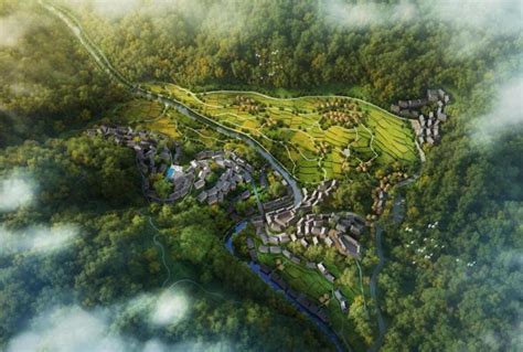 贵州山地特色-高差地形-森林步道-城市山地公园景观规划设计方案文本_方案文本_ZOSCAPE-建筑园林景观规划设计网 - 景观规划意向图