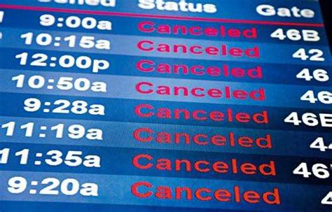 天气原因飞机航班取消怎么办 - 早若网
