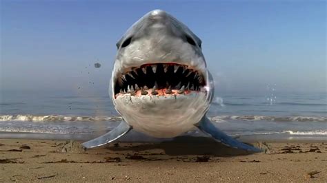 环境污染唤醒远古巨型鲨鱼，能生吞飞机大炮，人类遭受灭顶之灾_腾讯视频