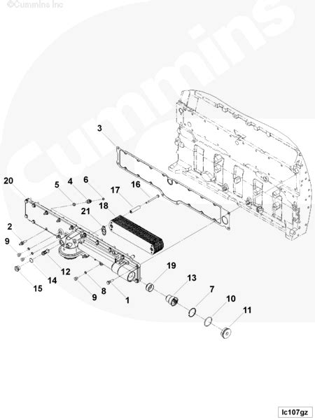 Cummins Flange Gasket, 3101268