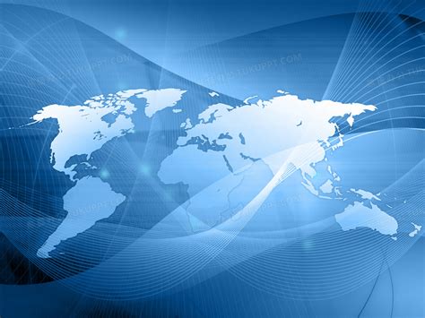 世界地图蓝色商务背景背景图片素材免费下载_熊猫办公