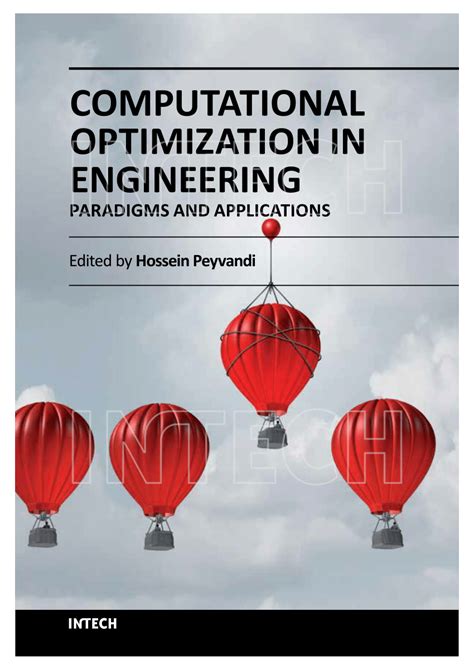 (PDF) COMPUTATIONAL OPTIMIZATION IN ENGINEERING - PARADIGMS AND ...