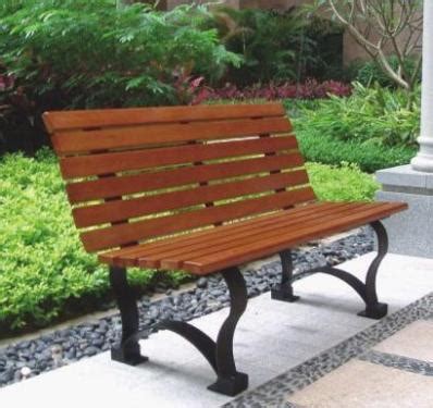 室外园林实木椅-公园座凳长凳_CO土木在线