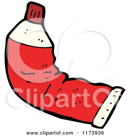 Premium Vector | Cartoon toothpaste tube with squeezed out a paste ...