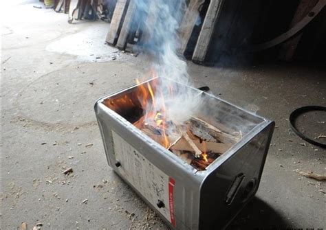 自制木炭烧烤炉子设计图 达人教你自制烧烤炉详细制作过程图解(2)（儿童手工制作废物利用） - 有点网 - 好手艺