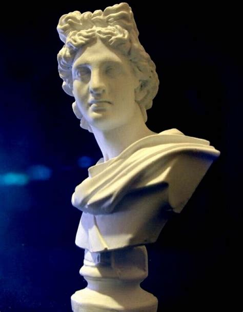 《贝弗德勒的阿波罗/阿波罗胸像》_古希腊雕刻中最完美的雕刻作品