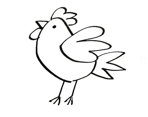 动物素描教程_铅笔画一只毛茸茸的小鸡-露西学画画