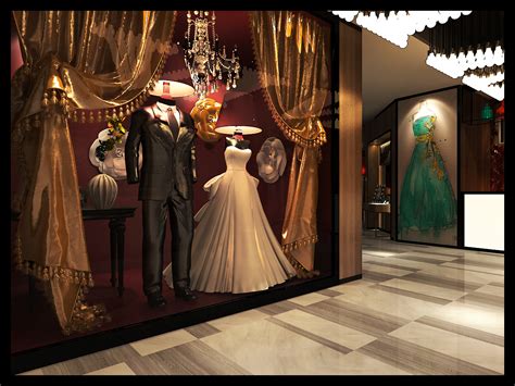 婚纱店设计图__室内模型_3D设计_设计图库_昵图网nipic.com