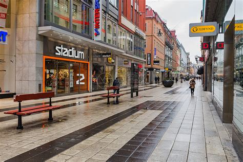 斯德哥尔摩商业街区街景高清图片下载-正版图片501208347-摄图网
