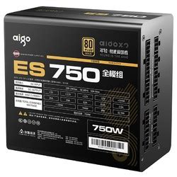 爱国者电脑电源_aigo 爱国者 ES750 电脑电源 额定750W 金牌全模组多少钱-什么值得买