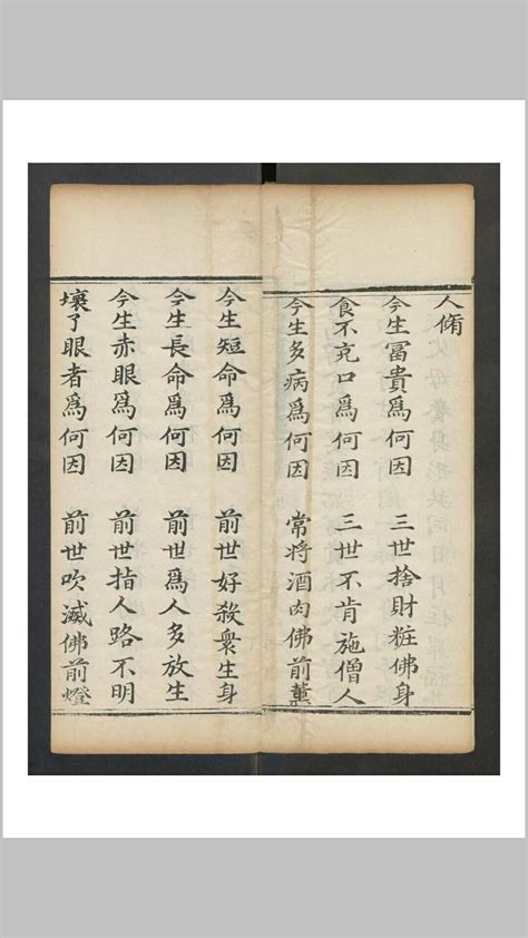 法灯 大藏三世因果经 1卷 1752 – 红叶山古籍文库