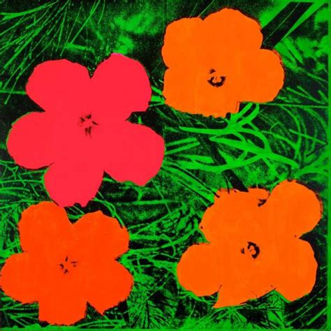 安迪沃霍尔AndyWarhol：花系列是一个时代的标志 - 99艺术网