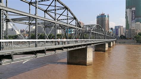 兰州黄河铁桥,中山桥,路桥建筑,建筑摄影,摄影素材,汇图网www.huitu.com