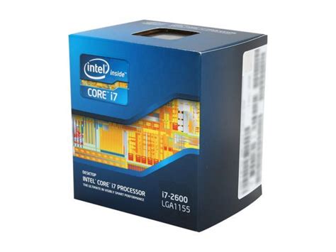 Intel Core i7-2600 3.4GHz (3.8GHz Boost) Desktop CPU Processor - Newegg ...