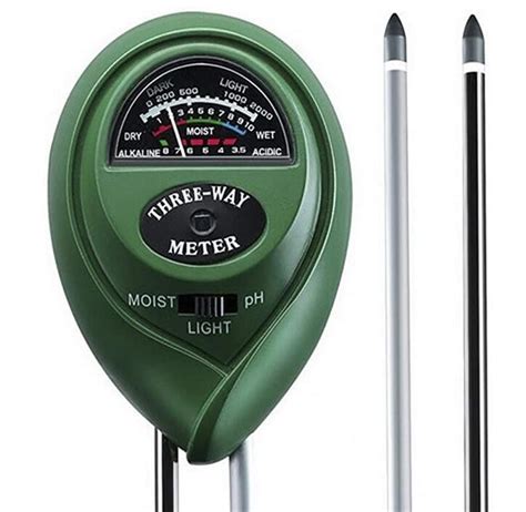 Best Product Soil Test Kit, 3-in-1 Soil Tester with Moisture,Light and ...