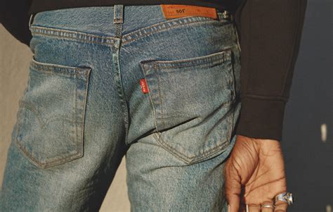 Levis 501 Original Jeans Rigid Dark Wash Marlon Fit,denim,straight