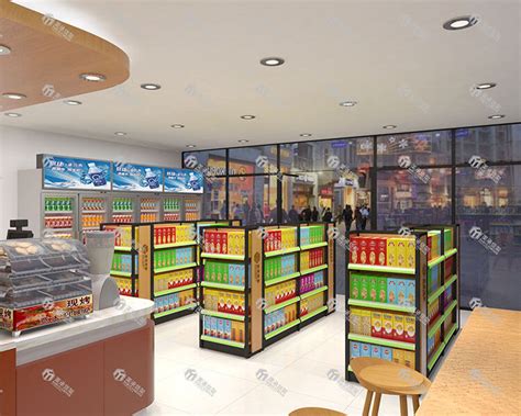 北山便利店设计案例-便利超市设计-深圳汉萨康托商业空间设计公司