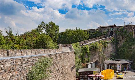 西安城墙非常壮观,西安城墙月城,西安城墙_大山谷图库
