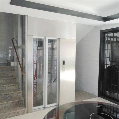OTSE别墅电梯 高档精致小型家用电梯 家用安全透明观光别墅电梯-阿里巴巴