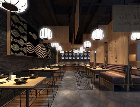 1992效果图设计公司—日式餐厅|空间|室内设计|杨晨希 - 原创作品 - 站酷 (ZCOOL)