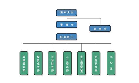 收藏！各类科技公司通用的组织架构图模板